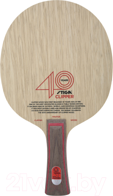 Основание для ракетки настольного тенниса STIGA Clipper 40 / 104035 (ручка мастер)