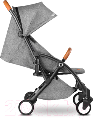 Детская прогулочная коляска Lionelo Julie (черный/серый)