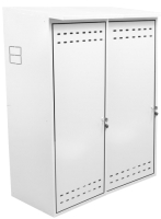 Шкаф для газового баллона КомфортПром 10013074 (белый) - 
