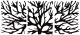 Декор настенный Arthata Ветви дерева 190x95-B / 004-3 (черный) - 