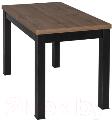 Обеденный стол Eligard Black / СОБ (дуб натуральный)