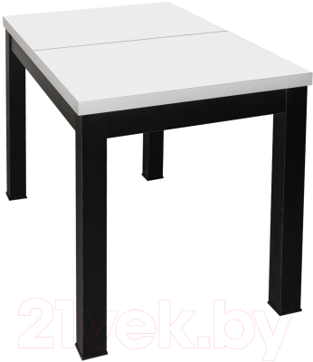 Обеденный стол Eligard Black / СОБ (белый матовый)