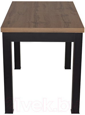 Обеденный стол Eligard Black 2 / СОБ 2 (дуб натуральный)