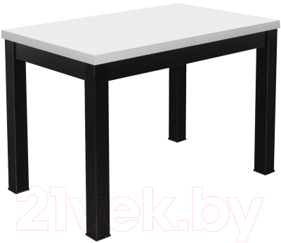 Обеденный стол Eligard Black 2 / СОБ 2 (белый матовый)