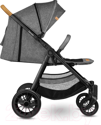 Детская прогулочная коляска Lionelo Natt (серый/черный)