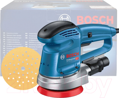 Профессиональная эксцентриковая шлифмашина Bosch GEX 34-125 Professional (0.601.372.300)