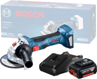 Профессиональная угловая шлифмашина Bosch GWS 180-LI (0.601.9H9.025) - 