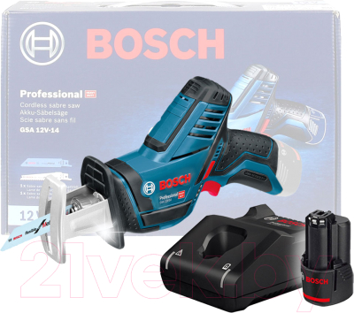 Профессиональная сабельная пила Bosch GSA 12V-14 (0.615.990.M3Z)