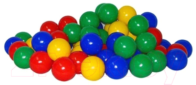 Изображение товара Шары для сухого бассейна Юг-пласт 56шт