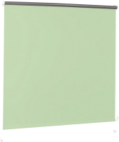 Рулонная штора Brabix Блэкаут 50x175 / 606006 (светло-зеленый/серебристый) - 