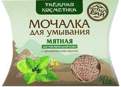 

Мочалка для лица Алтын бай, Мятная 00001МДУ3
