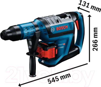 Профессиональный перфоратор Bosch GBH 18V-45 C (0.611.913.120)