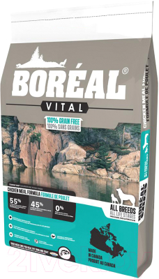

Корм для собак Boreal, Vital с курицей