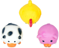 Игрушка для собак Duvo Plus Петушок, Коровка, Свинка / 400013/DV - 