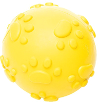 Игрушка для животных Duvo Plus Мяч с лапками / 10465/DV (желтый) - 