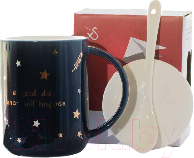 

Кружка с ложкой MONAMI, MUG-212