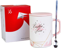 

Кружка с ложкой MONAMI, MUG-244