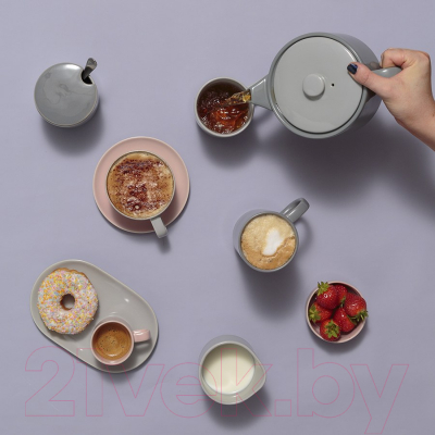 Тарелка закусочная (десертная) Typhoon Cafe Concept / 1401.829V (серый)