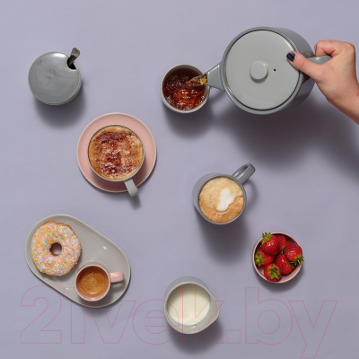 Тарелка закусочная (десертная) Typhoon Cafe Concept / 1401.837V (темно-серый)