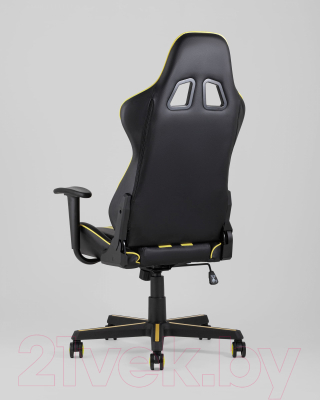 Кресло геймерское TopChairs Camaro SA-R-12 (желтый)