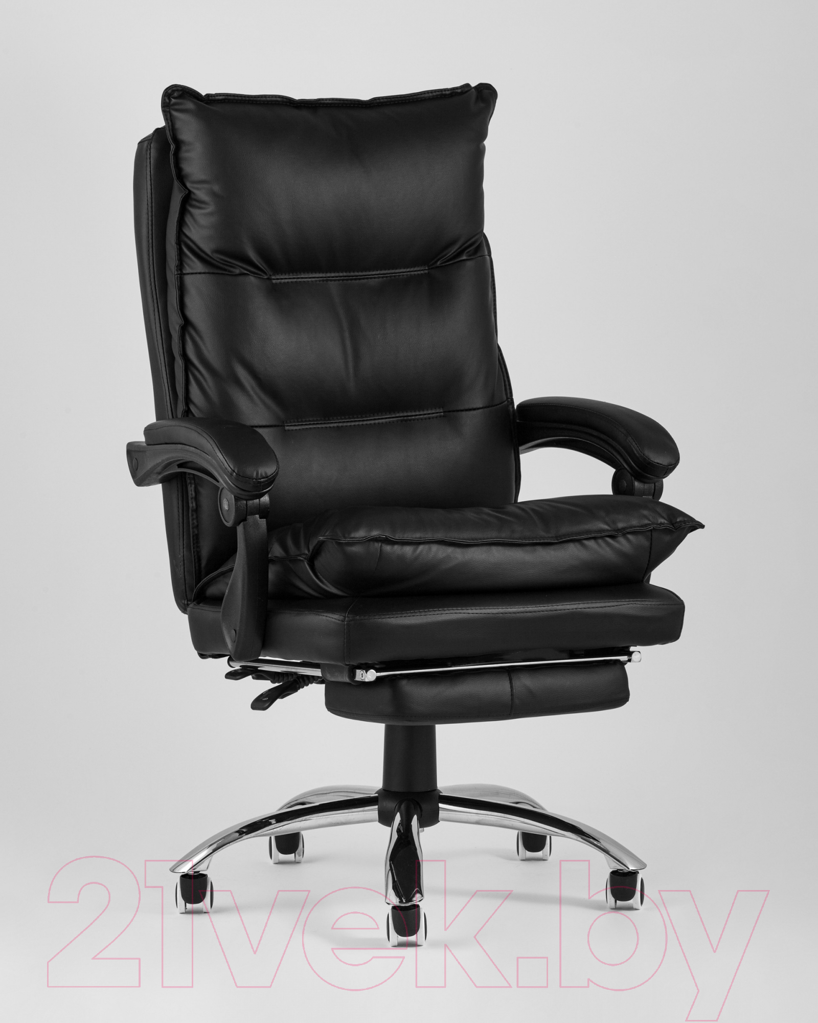 Кресло офисное TopChairs Alpha D-401 (черный)