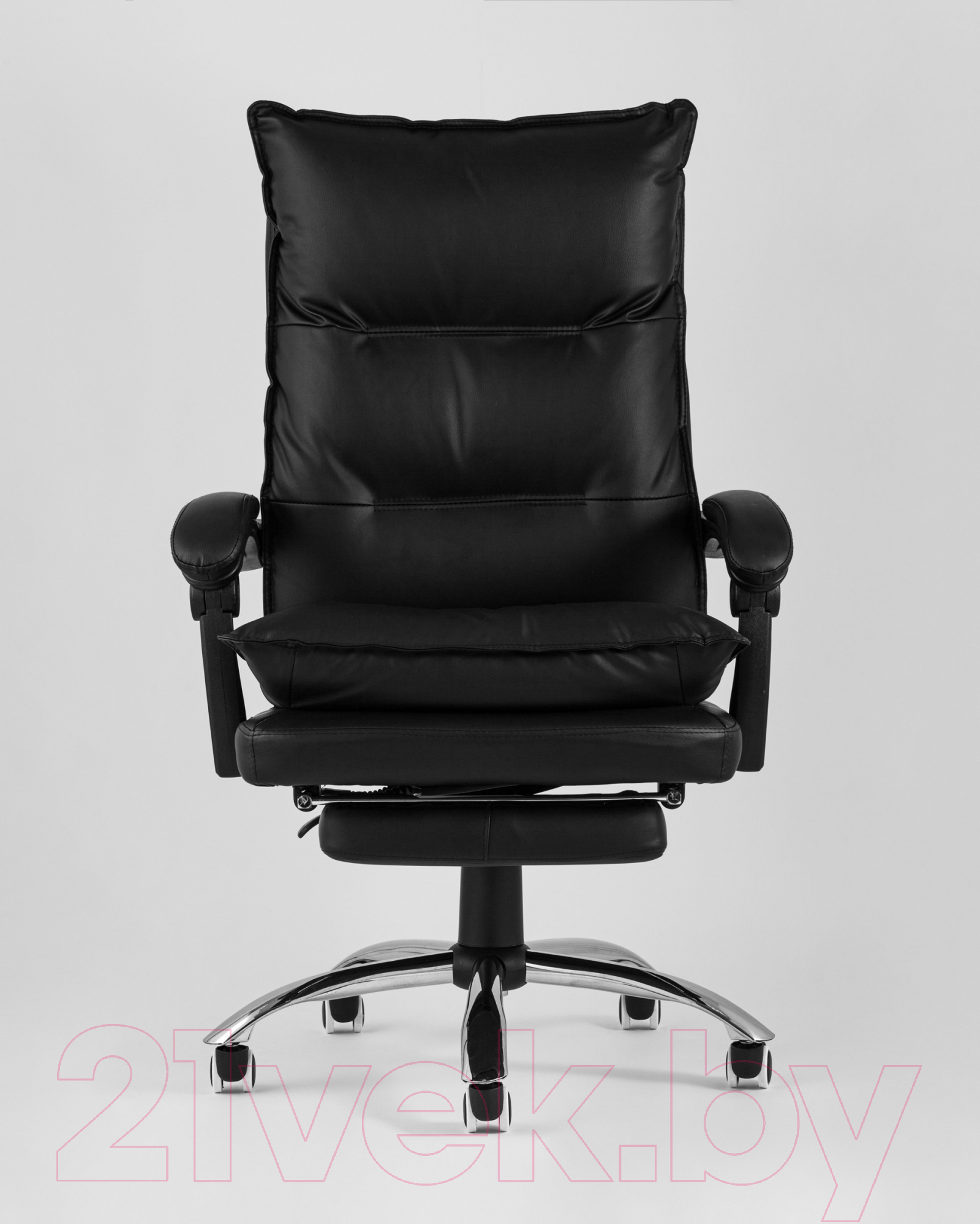 Кресло офисное TopChairs Alpha D-401 (черный)