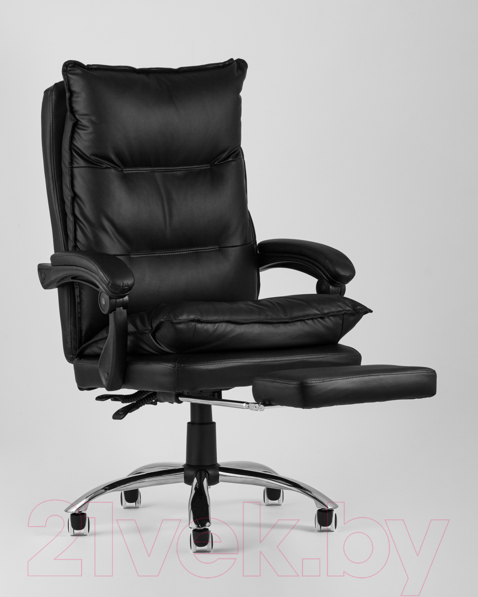 Кресло офисное TopChairs Alpha D-401 (черный)