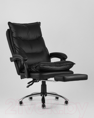 Кресло офисное TopChairs Alpha D-401 (черный)