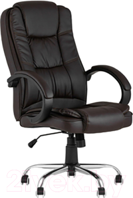 Кресло офисное TopChairs Atlant D-430 (коричневый)