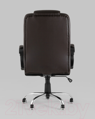 Кресло офисное TopChairs Atlant D-430 (коричневый)