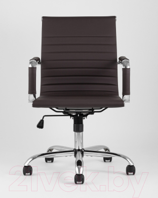 Кресло офисное TopChairs City S D-101 (коричневый)
