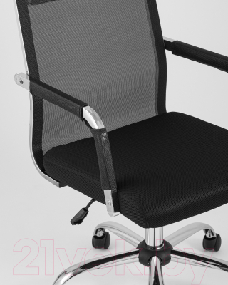 Кресло офисное TopChairs Clerk D-104 (черный)