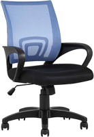 Кресло офисное TopChairs Simple D-515 (голубой) - 
