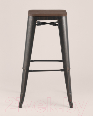 Купить Табурет барный Stool Group Tolix Wood / YD-H765-W MS-01-1  