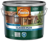 Антисептик для древесины Pinotex Classic Plus 3в1 (9л, сосна) - 