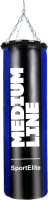 Боксерский мешок Sport Elite Medium Line / ML-15BB (15кг, синий/черный) - 