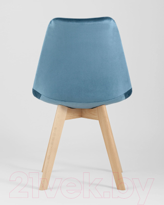 Стул Stool Group Frankfurt / Y863 (велюр синий)