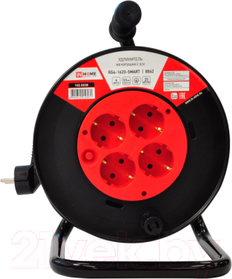 

Удлинитель на катушке INhome, RG4-1620-SMART / 4690612010571