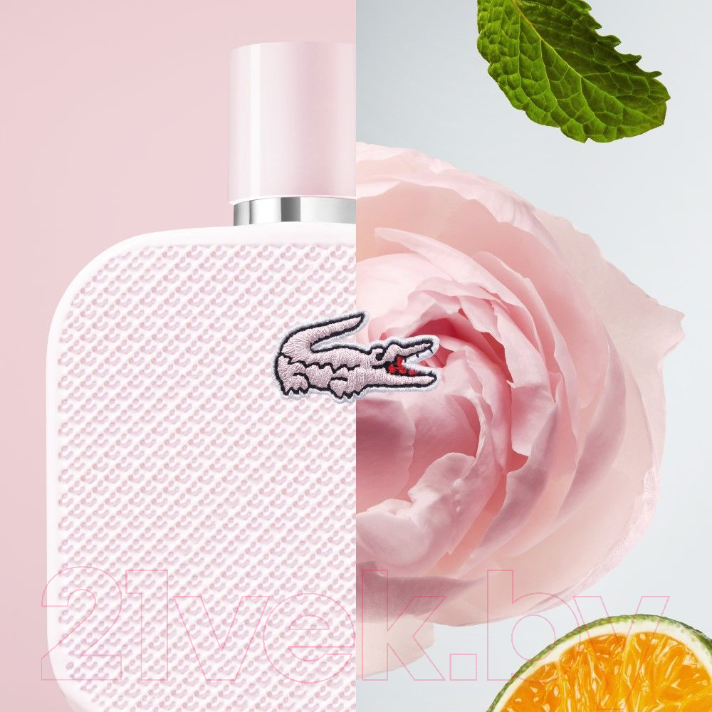 Парфюмерная вода Lacoste L.12.12 Rose (50мл) — фото 3