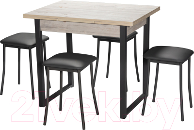 

Обеденная группа Древпром, Алан с табуретами