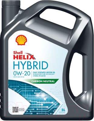 

Моторное масло Shell, Helix Hybrid 0W20