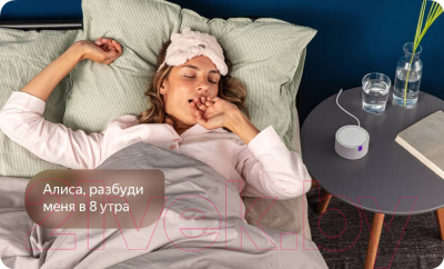 Умная колонка Яндекс Станция Мини YNDX-0004S + 3 игрушки Холодное сердце (белый)
