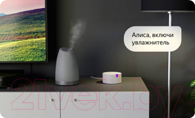Умная колонка Яндекс Станция Мини YNDX-0004S + 3 игрушки Холодное сердце (белый)