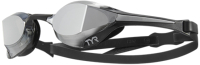 Очки для плавания TYR Tracer-X Elite Racing Mirrored / LGTRXELM/043 (серебристый/черный) - 