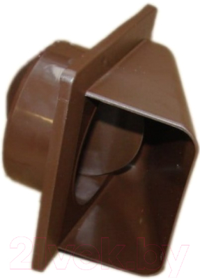 Колпак вентиляционный Dospel D100 007-0317 14x14 (коричневый)