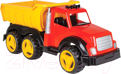 Самосвал игрушечный Pilsan Master Truck / 06621 (красный)