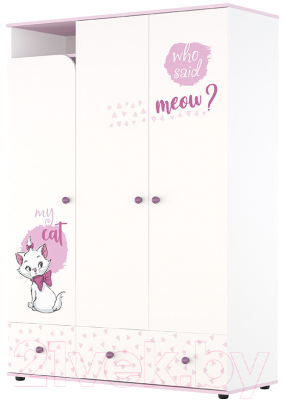 

Шкаф Polini Kids, Disney Baby Кошка Мари / 0002341.69