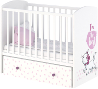 

Детская кроватка Polini Kids, Disney Baby 750 Кошка Мари / 0002336.69