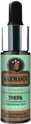 Тоник для волос Karmasin Для ослабленных и поврежденных волос (14мл)