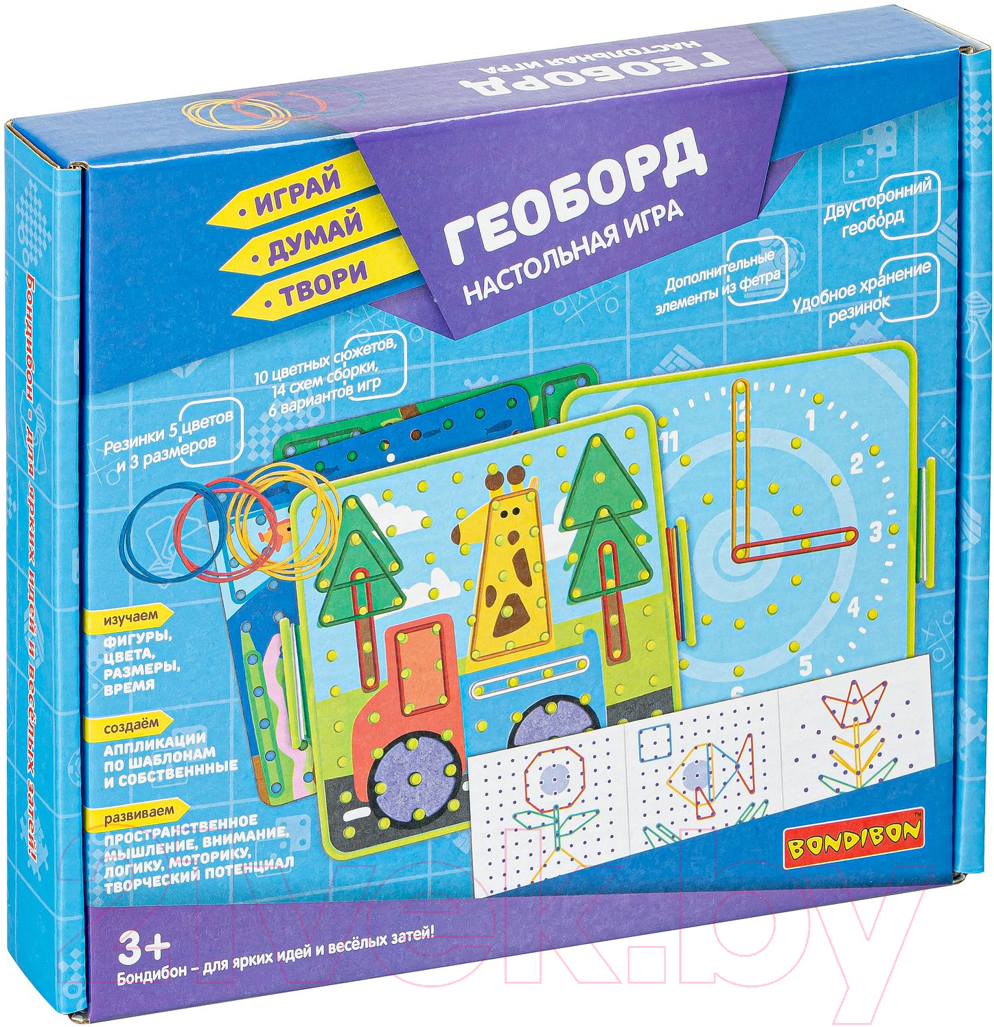 Настольная игра Bondibon Геоборд / ВВ4983